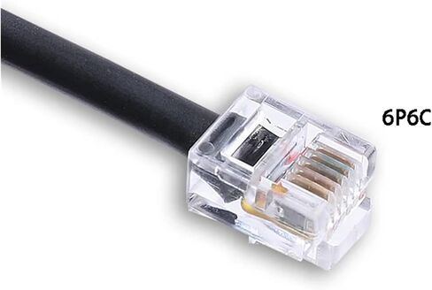 كبل برمجة DirectLogic PLC DB9 أنثى RS232 المسلسل إلى RJ12 6P6C لـ DL05 DL06 DL105 DL205 D3-350 D4-450 D2-DCBL (1.8M) in Saudi Arabia