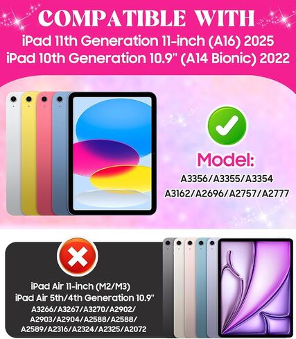 حافظة Zonefoker لجهاز iPad الجيل العاشر 2022، وغطاء حماية iPad 10 Gen 10.9 بوصة مع حامل قلم رصاص، وحامل عرض متعدد الزوايا، وتصميم الجيب، وحافظات جلدية قابلة للطي للنساء والرجال، أزرق رخامي in Saudi Arabia