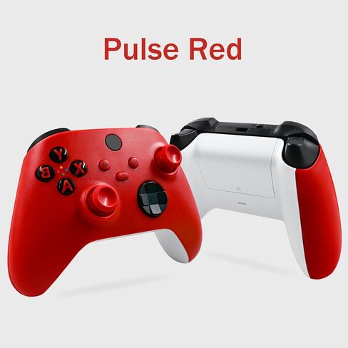 Kankangou Model 1914 Series S Controller متوافق مع جهاز التحكم X Box Series X | S - Pulse Red ، GamePad متوافق مع Xbox Series X | S ، Xbox One X | S ، منفذ سماعة رأس 3.5 مم in Kuwait