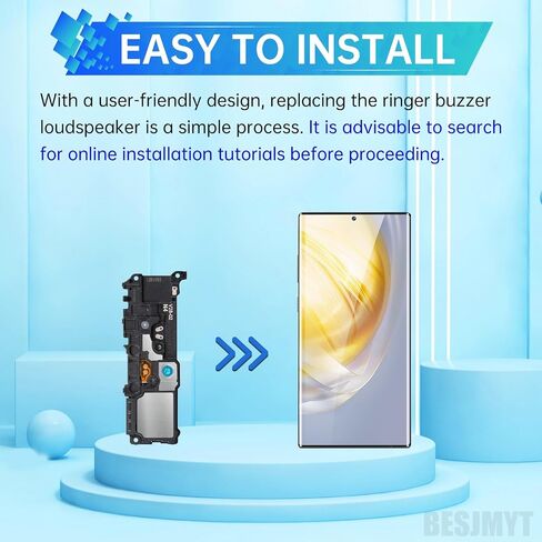 بالنسبة إلى Samsung Galaxy Note 10 Plus 5G Loud Seeper Replaceer Coupleaker Clear Sound Ringer Ringtone Ringer إصلاح إصلاح لـ Samsung Galaxy Note 10 Plus 5G Model: SM-N976U in Saudi Arabia
