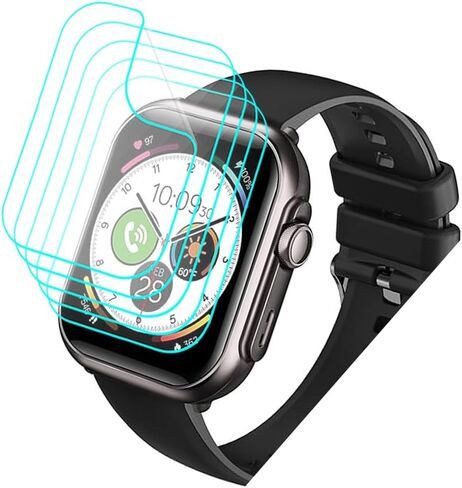 للحصول على الساعات الذكية Smart Watches G62 Screen Protector 1.85 "[5 Pack] HD Clear Soft Pet Mivon in Kuwait