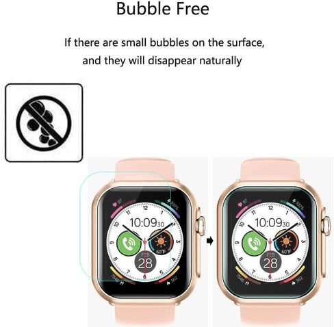 للحصول على الساعات الذكية Smart Watches G62 Screen Protector 1.85 "[5 Pack] HD Clear Soft Pet Mivon in Kuwait