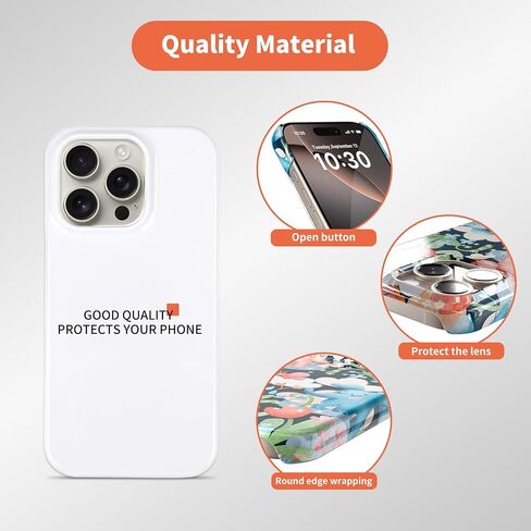 حالات الهاتف الثامنة 8 مقاطع لـ iPhone 16 E Pro Max Series فارغة DIY DIY قابلة للطباعة تغطية الفراغات تسامي قابلة للتسامي المغلفة (لامعة ، متوافقة مع iPhone 16PRO) in Kuwait