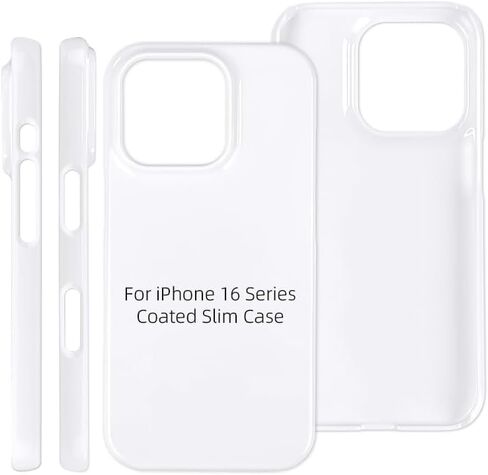 حالات الهاتف الثامنة 8 مقاطع لـ iPhone 16 E Pro Max Series فارغة DIY DIY قابلة للطباعة تغطية الفراغات تسامي قابلة للتسامي المغلفة (لامعة ، متوافقة مع iPhone 16PRO) in Kuwait