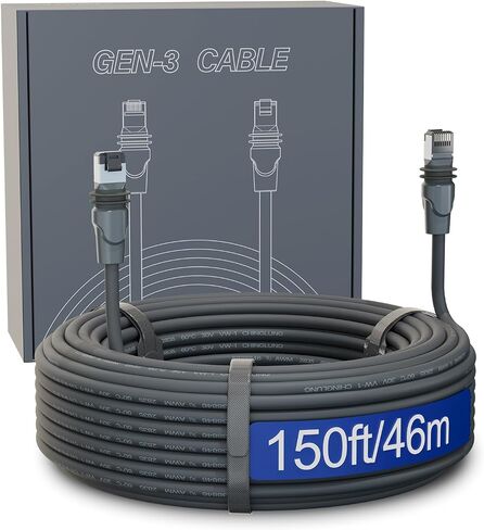 Starlink Cable for Standard 4/ 4X/ V4/V5, High-Speed Starlink Cord Gen 3/V3 in Kuwait