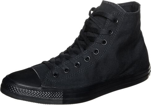 Converse Chuck Taylor All Star High Top Sneaker, Black, 10.5 Women/8.5 Men in Kuwait