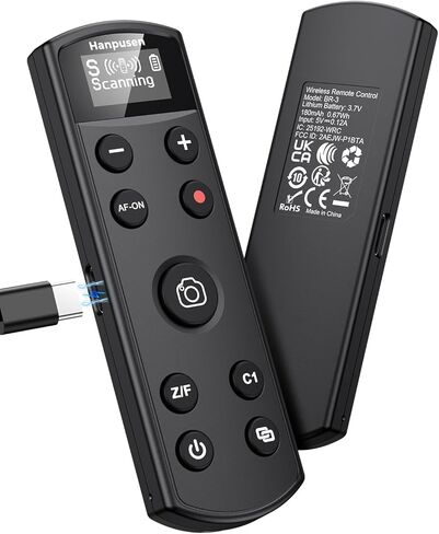 Hanpusen Wireless Rechargeable Camera Remote Control for Sony ZV-1F, ZV-E10 in Kuwait