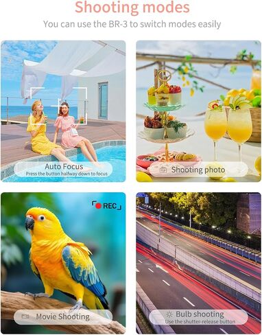 Hanpusen Wireless Rechargeable Camera Remote Control for Sony ZV-1F, ZV-E10 in Kuwait