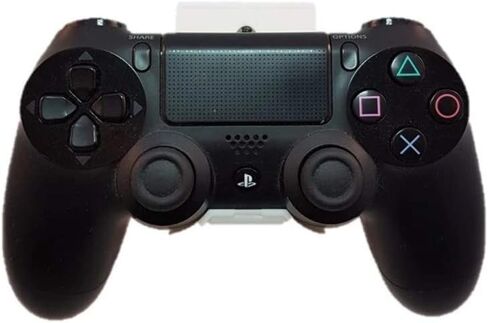 PlayStation 4 PS4 Controller Wall Bracket ، Mount Holder: White Red in Saudi Arabia