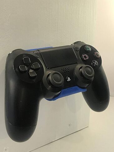 PlayStation 4 PS4 Controller Wall Bracket ، Mount Holder: White Red in Saudi Arabia