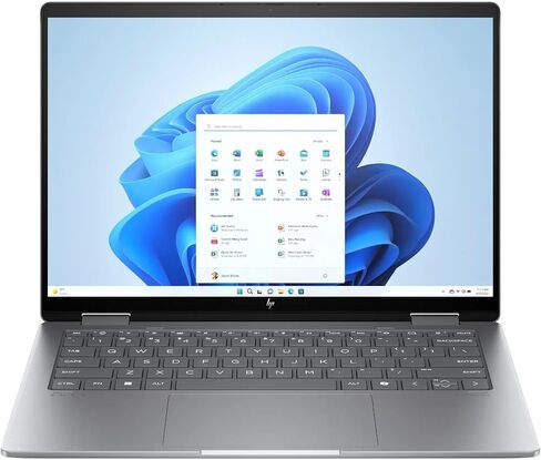 HP Envy x360 2-in-1 14 inch 2K Touchscreen Laptop, Intel 12-Core Ultra 7 155U, 16GB RAM, 1TB PCIe SSD, Backlit KB, Wi-Fi 6E, Fast Charge, Camera, Thunderbolt 4, HDMI, Win 11 Pro, w/BWE Accessories in Saudi Arabia