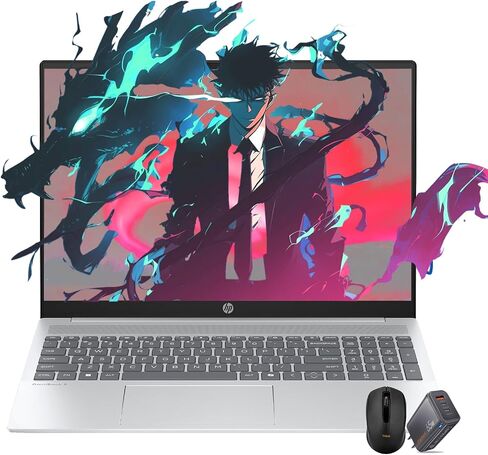 HP Envy Business AI Laptop ، 17.3 "FHD Touchscreen ، Intel Core Ultra 7 155H ، 64GB DDR5 RAM ، 2TB SSD ، لوحة المفاتيح الرقمية ، HDMI ، كاميرا الويب ، لوحة المفاتيح الخلفية ، Wi-Fi 7 ، Windows 11 Pro ، Silver in Saudi Arabia