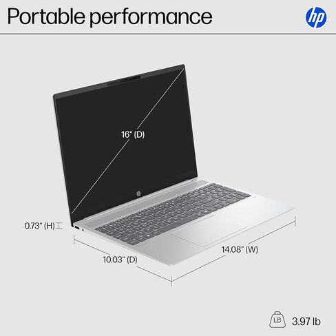 HP Envy Business AI Laptop ، 17.3 "FHD Touchscreen ، Intel Core Ultra 7 155H ، 64GB DDR5 RAM ، 2TB SSD ، لوحة المفاتيح الرقمية ، HDMI ، كاميرا الويب ، لوحة المفاتيح الخلفية ، Wi-Fi 7 ، Windows 11 Pro ، Silver in Saudi Arabia