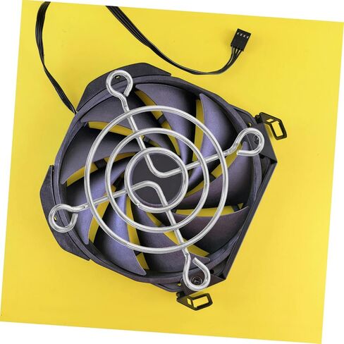 Ciieeo 2pcs Metal Exhaust Fan Grill Cover Wire for Cooling and Exhaust Fans Efficient Heat Dissipation Fit for Home and Industrial Use in Saudi Arabia