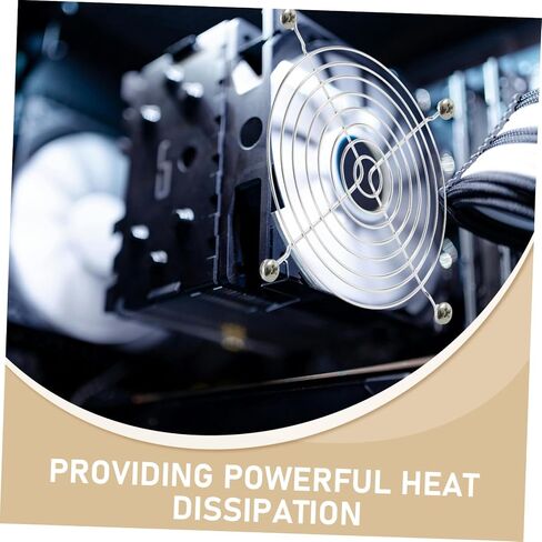 20pcs Computer Case Fan Grill Mesh for Pc Cooling Protective Cover Screws Design for Full Tower Cases and Electronic Fans in Saudi Arabia
