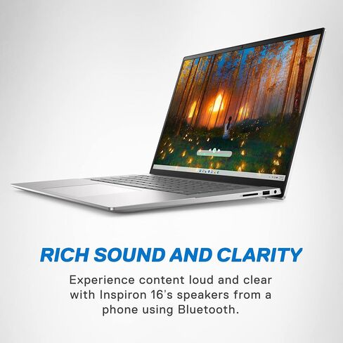Dell Inspiron16 كمبيوتر الكمبيوتر المحمول Dell Sspiron16 • FHD+ 300nits عرض • Intel-10-Core 7 150U CPU • بصمات الأصابع • Backlit KB • Win 11 Pro PC w/Accessoires للأعمال والطلاب (32GB DDR5 RAM ، 1TB SSD) in Saudi Arabia