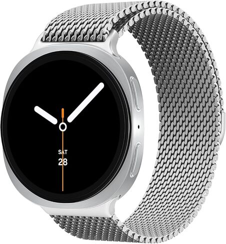 العصابات المعدنية لمشاهدة Galaxy 8 Band 40mm 44mm/Galaxy Watch 8 الفرقة الكلاسيكية 46 ملم ، شبكة مغناطيسية معصم من الفولاذ المقاوم للصدأ حزام ميلانز لسيمسونج جالاكسي ووتش 8/8 الكلاسيكية (2025) نساء الرجال in Kuwait