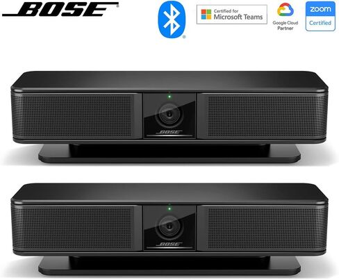 Bose Dual Pack Videobar VB-S, All-in-One USB Conferencing Device 4K Camera Beamforming Mics | Dual 2-Pack Bundle in Saudi Arabia