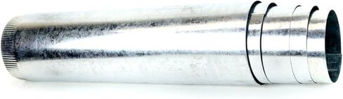 Davis Tent® Nesting Stove Pipe 5 "، معدات التخييم الأساسية للخيام ، الموقد المحمول ، موقد المخيم ، موقد بيليه ، لتسخين خيمة التخييم والمغامرات في الهواء الطلق in Kuwait