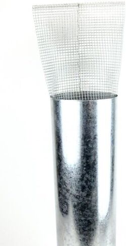 Davis Tent® Nesting Stove Pipe 5 "، معدات التخييم الأساسية للخيام ، الموقد المحمول ، موقد المخيم ، موقد بيليه ، لتسخين خيمة التخييم والمغامرات في الهواء الطلق in Kuwait