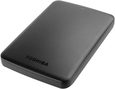 Toshiba Canvio Basics 500GB محرك الأقراص الصلبة المحمولة- أسود (HDTB305XK3AA) in Saudi Arabia