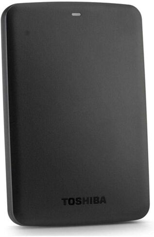 Toshiba Canvio Basics 500GB محرك الأقراص الصلبة المحمولة- أسود (HDTB305XK3AA) in Saudi Arabia