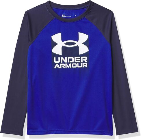 Under Armour Boys' Logo Long Sleeve Tee in Kuwait