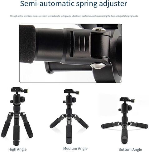 Tabletop Small Tripod 20Inch 360 Degree Aluminum Frame for DSLR Cameras and Phones Stand for Travel Desktop in Saudi Arabia