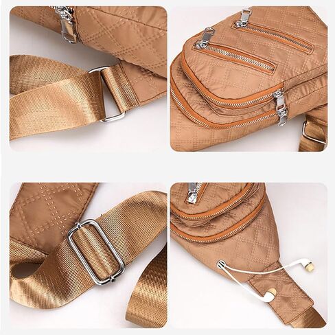 Crossbody Small Sling Backpack Sling Bag for Women Men, Chest Bag Daypack Crossbody for Travel Sport Running Hiking in Saudi Arabia