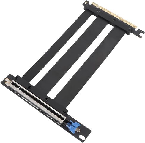 كابل الزاوية اليمنى 5.0 x16 كابل ، مجزأة PCIe 5.0 x16 قابس الكابل الناهض وتشغيله لإنشاء ITX (15 سم) in Saudi Arabia