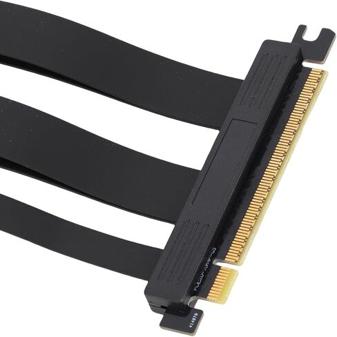 Right Angle PCIe 5.0 X16 Cable, Segmented PCIe 5.0 X16 Riser Cable Plug and Play for ITX Builds (30cm) in Saudi Arabia