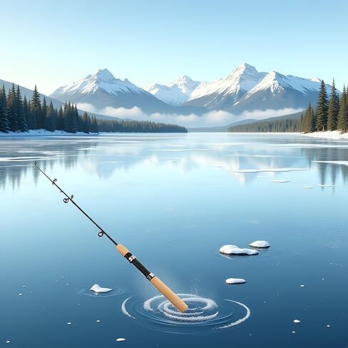 Pocket Telescopic Fishing Rod,Winter Rods Ice Fishing Rods Pen Pole Lures Fishing Tackle Spinning Casting Hard Rod Without Reel Useful and Practical Travel Fishing Rod, Gifts for Man (75cm) in Saudi Arabia