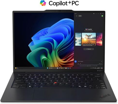 LenovoThinkPad X1 Carbon Gen 13 Aura Edition Laptop with Intel Core Ultra 7 268V vPro Processor, 14" 2.8K 2880 x 1800 OLED Non-Touch Display, Wi-Fi 7, 32GB LPDDR5X-8533MT/s RAM, 1TB SSD, and Win11 Pro in Saudi Arabia