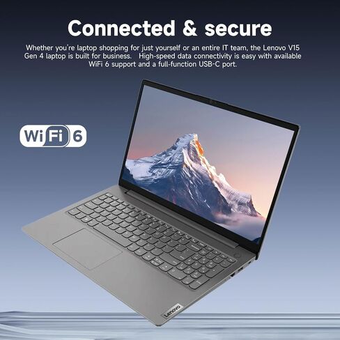 Lenovo V15 كمبيوتر محمول للأعمال ، المنزل ، الطالب | 15.6 "FHD ANTI-GLARE DISPLAY | Intel Core I7-1255U | 16GB RAM | 512GB SSD | HDMI | TYPE-C | RJ-45 | Numeric Keypad | WebCam | Wi-Fi 6 | Windows 11 Pro in Saudi Arabia