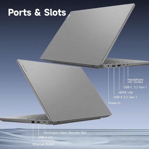 Lenovo V15 كمبيوتر محمول للأعمال ، المنزل ، الطالب | 15.6 "FHD ANTI-GLARE DISPLAY | Intel Core I7-1255U | 16GB RAM | 512GB SSD | HDMI | TYPE-C | RJ-45 | Numeric Keypad | WebCam | Wi-Fi 6 | Windows 11 Pro in Saudi Arabia