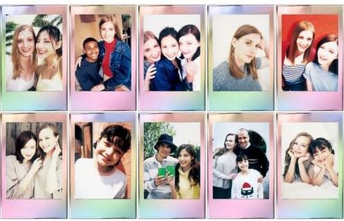 Fujifilm Instax Mini Mermaid Tail Film (10 تعرض) باقة مع قطعة قماش لتنظيف الألياف الدقيقة in Saudi Arabia