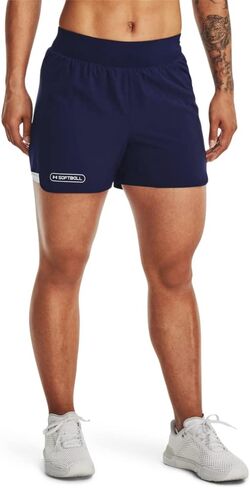 Under Armour women's 2n1 Softball Short 22 in Saudi Arabia