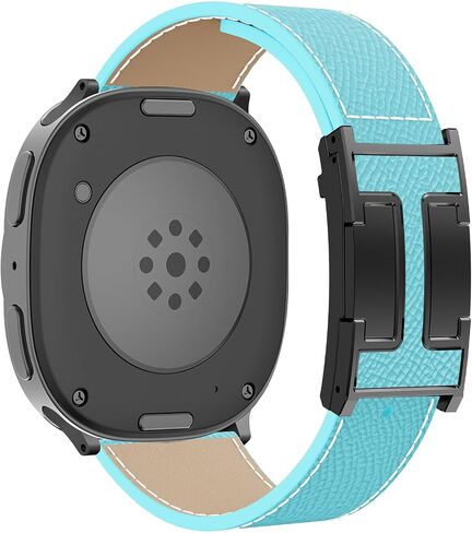 متوافق مع Samsung Galaxy Watch 8 40mm 44mm / 8 Classic 46mm (2025 New) ، حزام بديل للفرقة الجلدية المغناطيسية للرجال والنساء ، Galaxy Watch 8 حزام جلدي in Kuwait