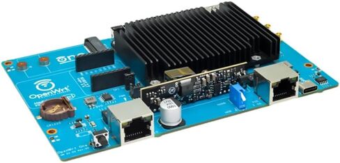 Banana Pi OpenWrt One MediaTek MT7981B 1GB DDR4 2.5GbE RJ45 and Gigabit Ethernet RJ45 256 MIB SPI NAND Open Source Smart Router in Saudi Arabia
