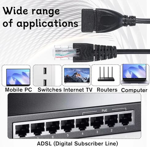 2 PCS USB to Ethernet Adapter, Ethernets to USB Adapter USBs to Rj45 Ethernets Adapters Female Converter USBs to Ethernetes Cable Connector Network Adaptors for Camera with Network Function in Saudi Arabia