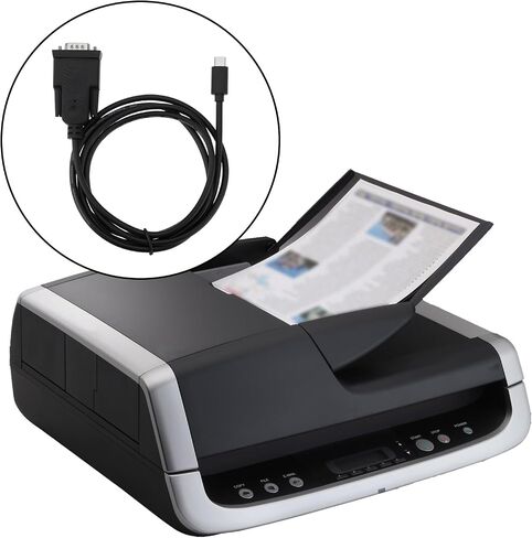 Create idea USB C to RS232 Serial Cable Type C to DB9 Male Adapter for Laptop Printer, 1.5m in Saudi Arabia
