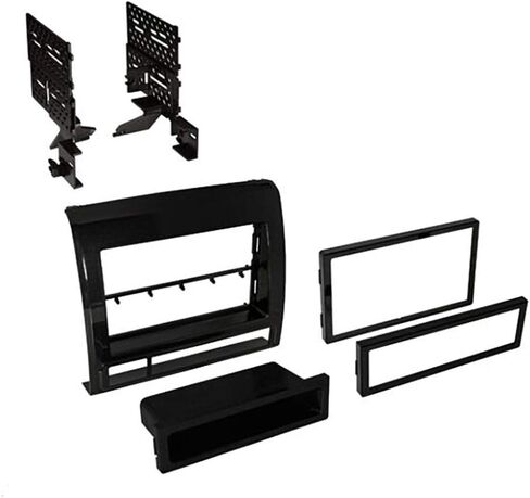 CACHÉ KIT587 Bundle with Car Stereo Installation Kit for Toyota 2012 – 2015 Tacoma WithMetallic Graphite Dash – in Dash Mounting Kit for Double Din or Single Din Radio (3 Item) in Saudi Arabia