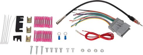 Kojem Double Din Stereo Radio Kit ، HARNIST ، HARNESS ، والهوائي متوافق مع Select Telect 1994-2012 BUICK CHEVY GMC in Saudi Arabia