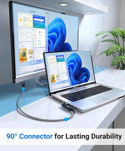BlueRigger 8K HDMI Coupler - 1 Pack (8K 60Hz, 3D, Female to Female Adapter, 2.1 HDMI Extender, Union Connector) - Compatible with HDTV, Gaming Console, Monitor, Laptop, Projector, TV Box in Saudi Arabia