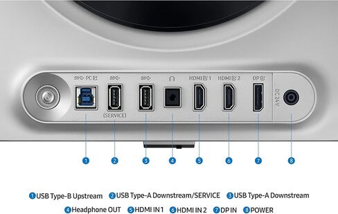 Samsung 27" S3 Series Business Essential Computer Monitor, with FHD IPS Panel, AMD FreeSync, Advanced Eye Care, VESA Mount (75mm), & Dockztorm USB Port Expander (LS27C330GANXZA - 2025 Latest Model) in Saudi Arabia