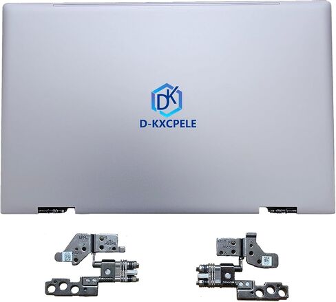 Replacement Laptop LCD Cover Back Rear Top Lid with Hinges for HP Envy X360 15-ED 15M-ED 15T-ED L93203-001 L93204-001 (Silver) in Saudi Arabia