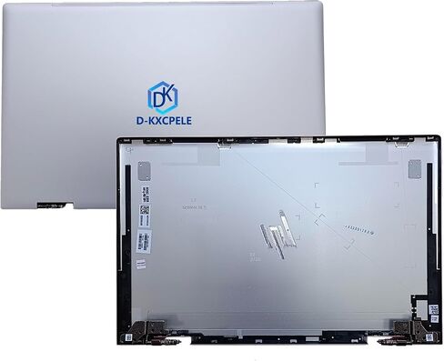 Replacement Laptop LCD Cover Back Rear Top Lid with Hinges for HP Envy X360 15-ED 15M-ED 15T-ED L93203-001 L93204-001 (Silver) in Saudi Arabia