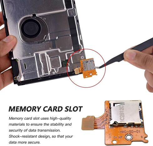 1x Micro SD Card Reader for Nintendo Switch Console TF Card Slot Socket Scoop in Saudi Arabia