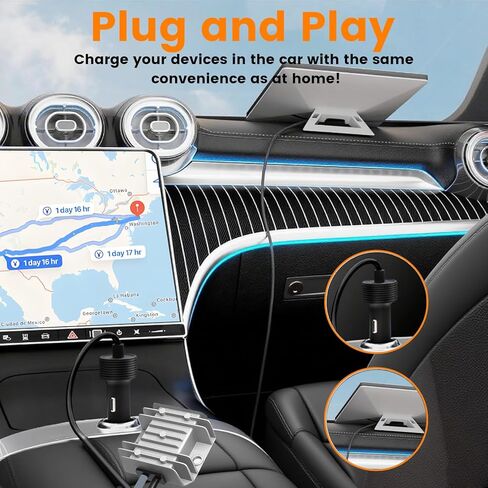 starlink mini cable car adapter ، mini car charger ، 3M Inport DC STEP UP APPRETRE ، CABLE 12V power with scarte scarte scip ، 12-24V to 30V 3.5a stown for truck ， car ， Car ， Car ， Car ， Car ， in Kuwait