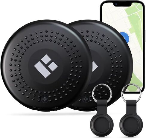 Tech Solutions Smart Tracker Tag with Audible Alarm, Bluetooth, 2-Pack in Kuwait